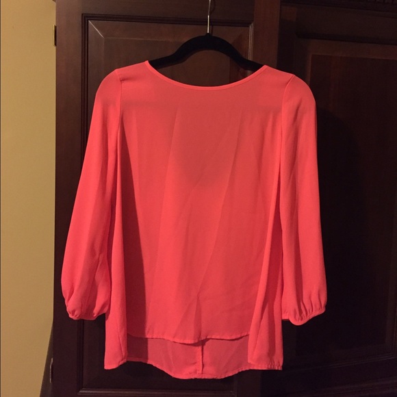 Pink polyester top - Picture 4 of 4