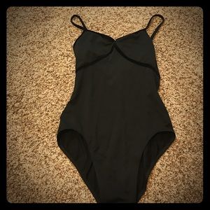 Black mirella ballet leotard