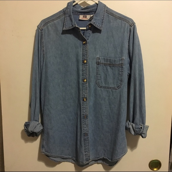 vintage denim shirt
