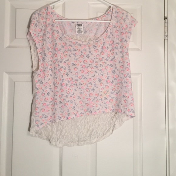 Victoria's Secret pink brand short sleeve shirt
