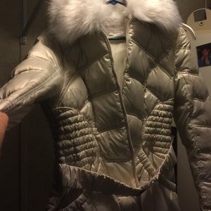 Women's Laundry by Shelli Segal faux fur ski coat