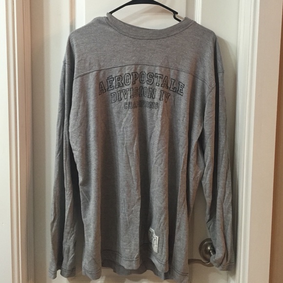 Men's Aeropostale long sleeve jersey tee - Picture 1 of 2