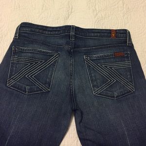 "Flynt" style, 7 for all mankind jeans