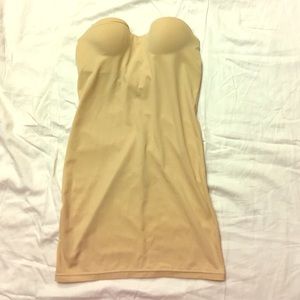34 B nude slip