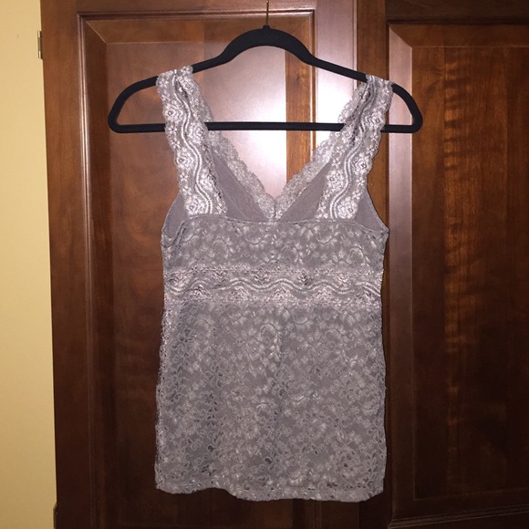 Grey lace top - Picture 2 of 4