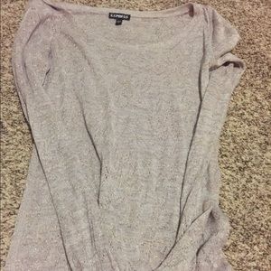 Form fitting see through top