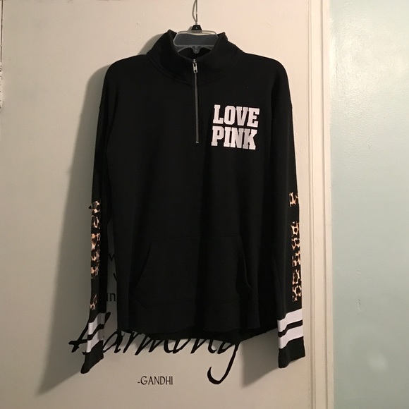 PINK Zip Up Sweatshirt