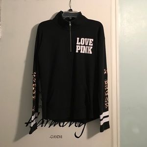 PINK Zip Up Sweatshirt