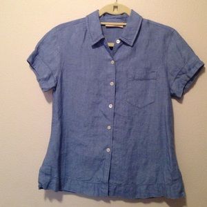 Chambray cotton blouse