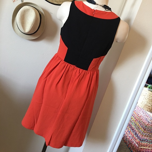 🌼Orange & Black dress - Picture 4 of 6