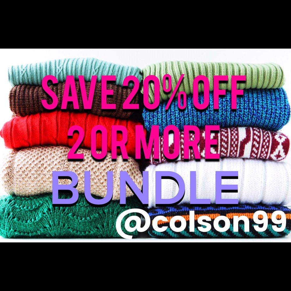 BUNDLE SAVINGS!