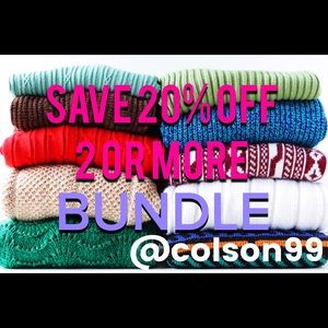 BUNDLE SAVINGS!