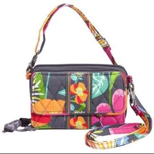 Vera Bradley All In One Crossbody (Olivia Pink)