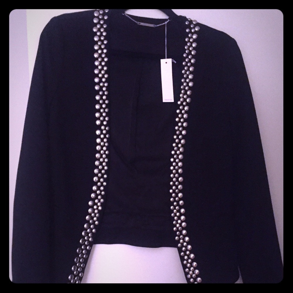 Trina Turk Studded Blazer NWT