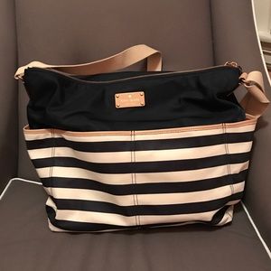 Kate Spade Striped Diaper Bag
