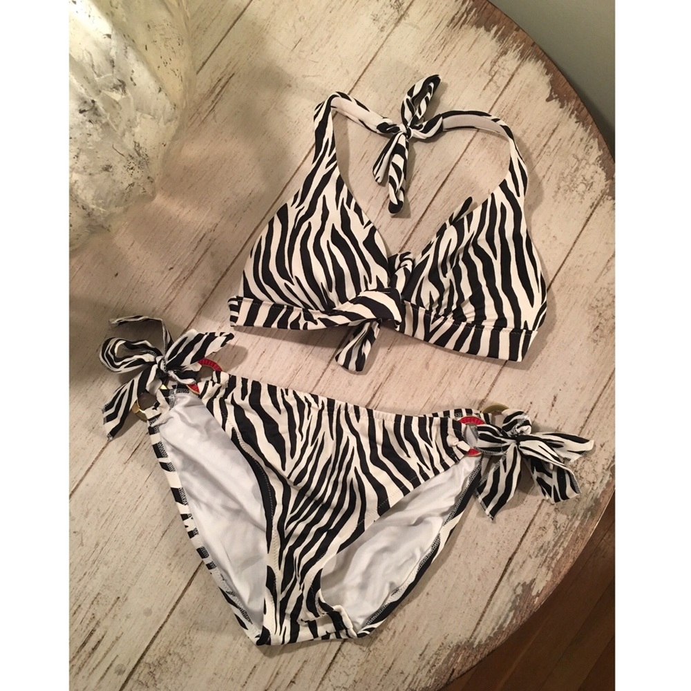 Victoria's Secret zebra print bikini