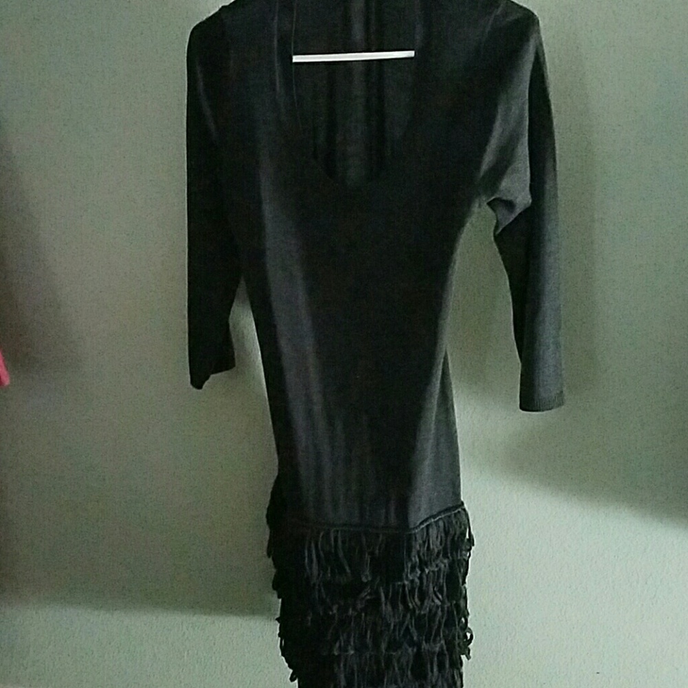 Dress charcoal gray