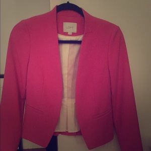 Cute pink blazer by Ann Taylor the Loft