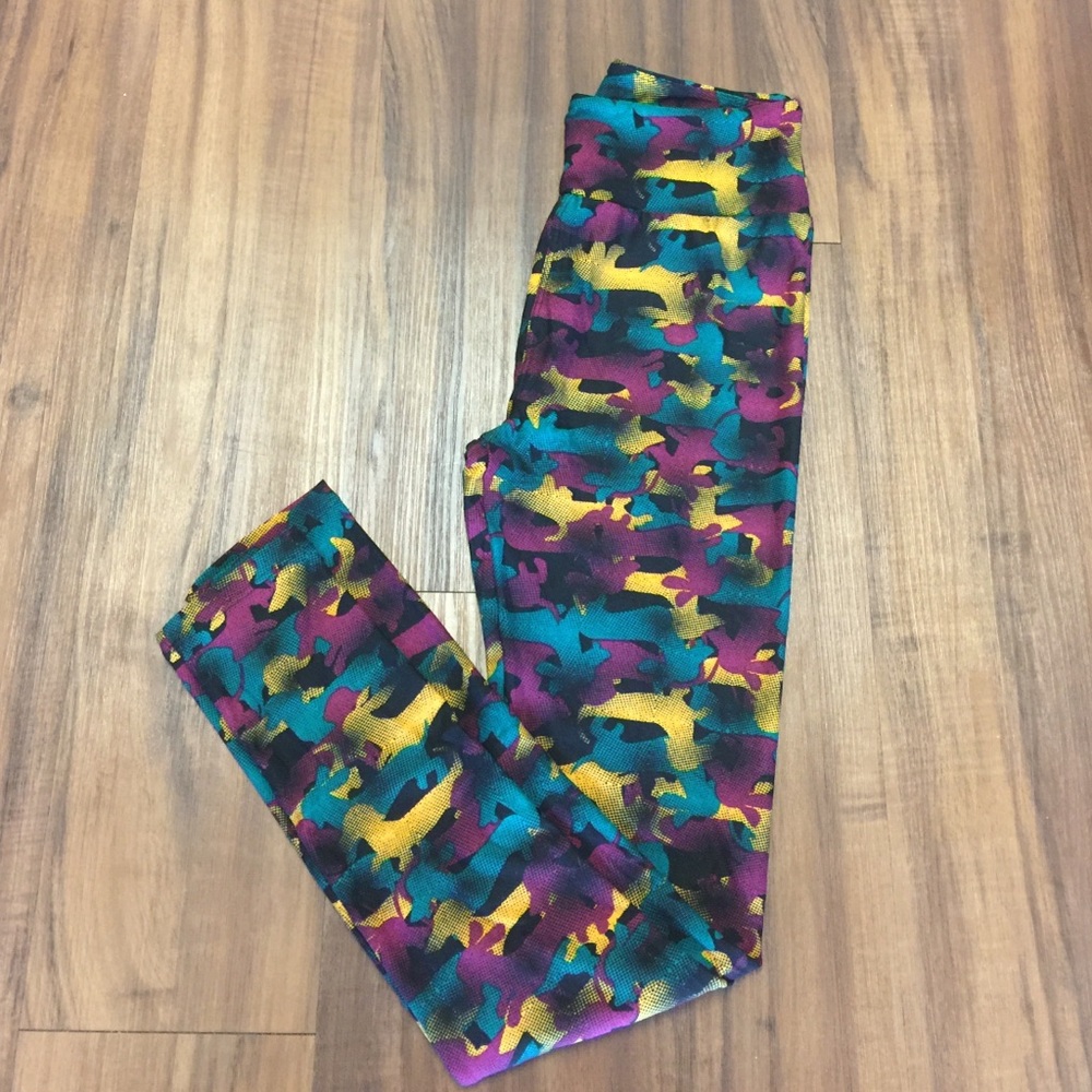 Lularoe unicorn dachshund leggings!!!!