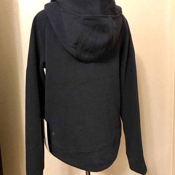 🌀Sold🌀NWT Lululemon Navy Fleece Be True Hoodie - Picture 3 of 4