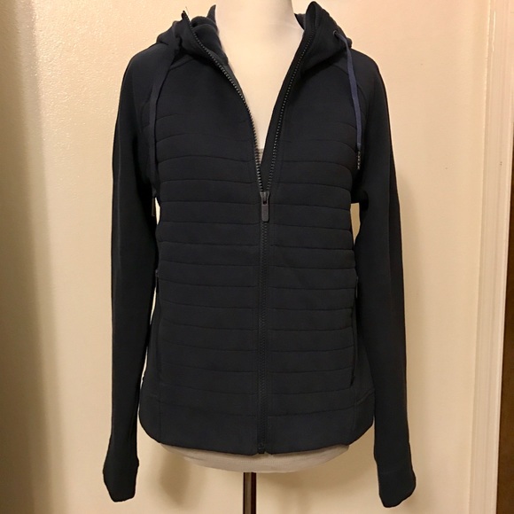 🌀Sold🌀NWT Lululemon Navy Fleece Be True Hoodie - Picture 4 of 4