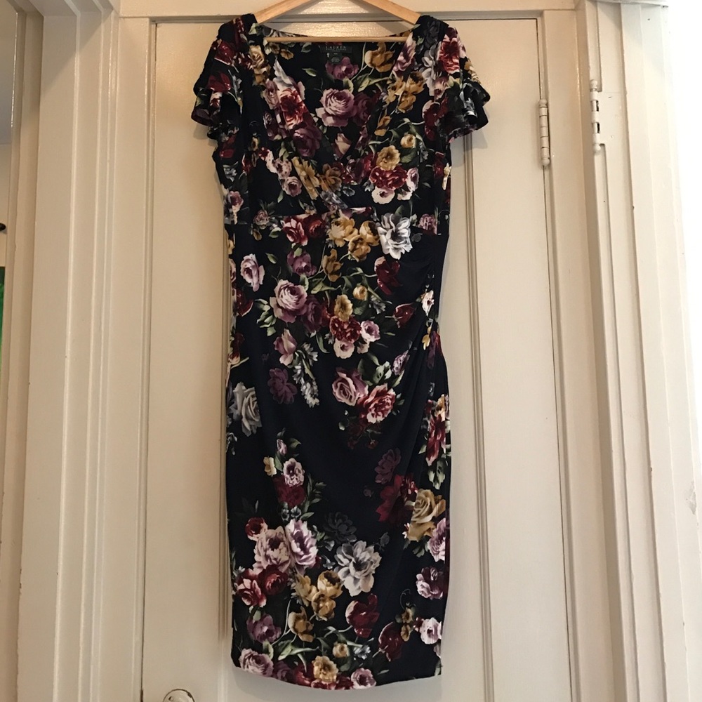 Ralph Lauren floral midi dress