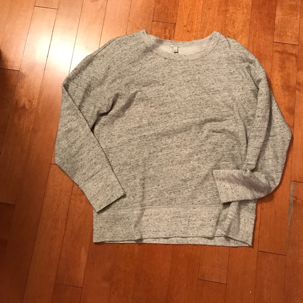 J.Crew grey sweatshirt