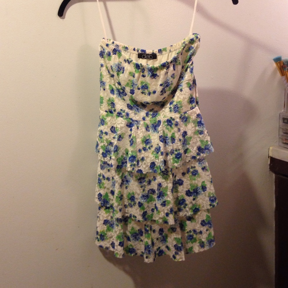Strapless top