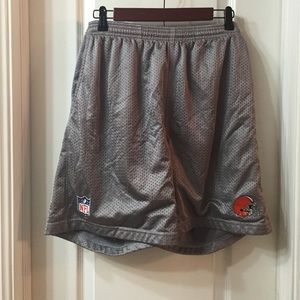 Official NFL Cleveland Browns athletic shorts
