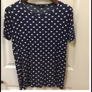 Papermoon Navy/White Tee