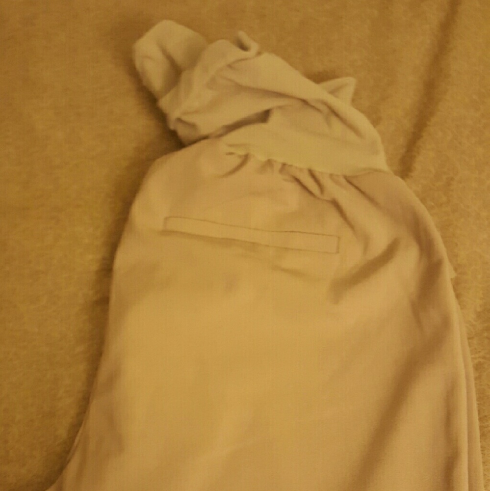 Motherhood maternity tan dress pants size M