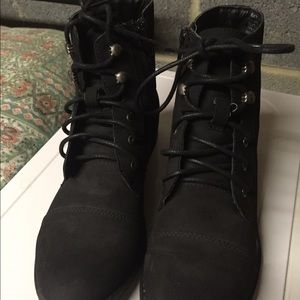 Madden girl booties.