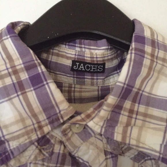 Host Pick JACHS Pearl Snap Plaid Button Down - Picture 3 of 4
