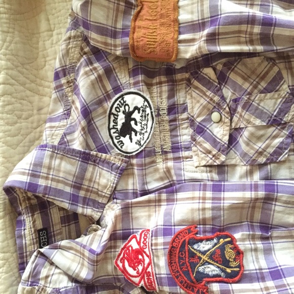 Host Pick JACHS Pearl Snap Plaid Button Down - Picture 4 of 4