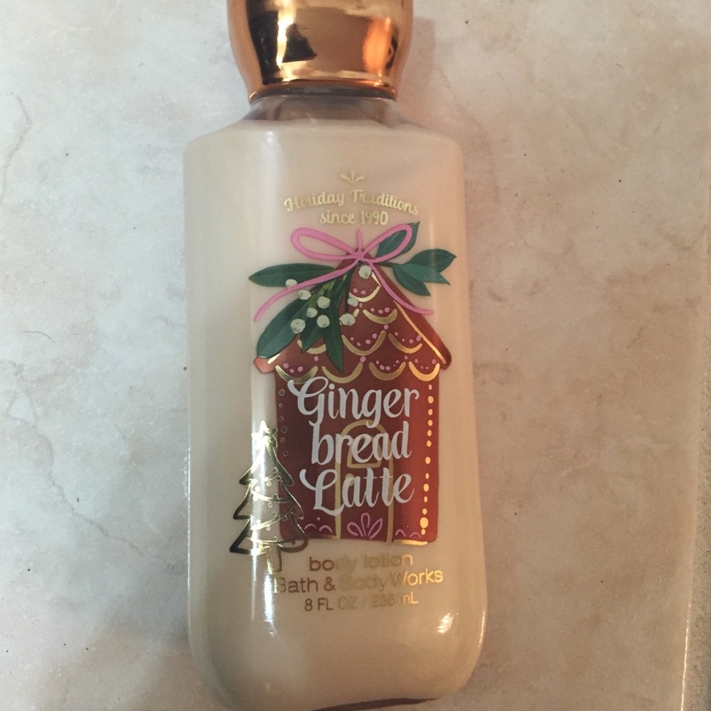 Bath and body works lotion- ginger bread latte