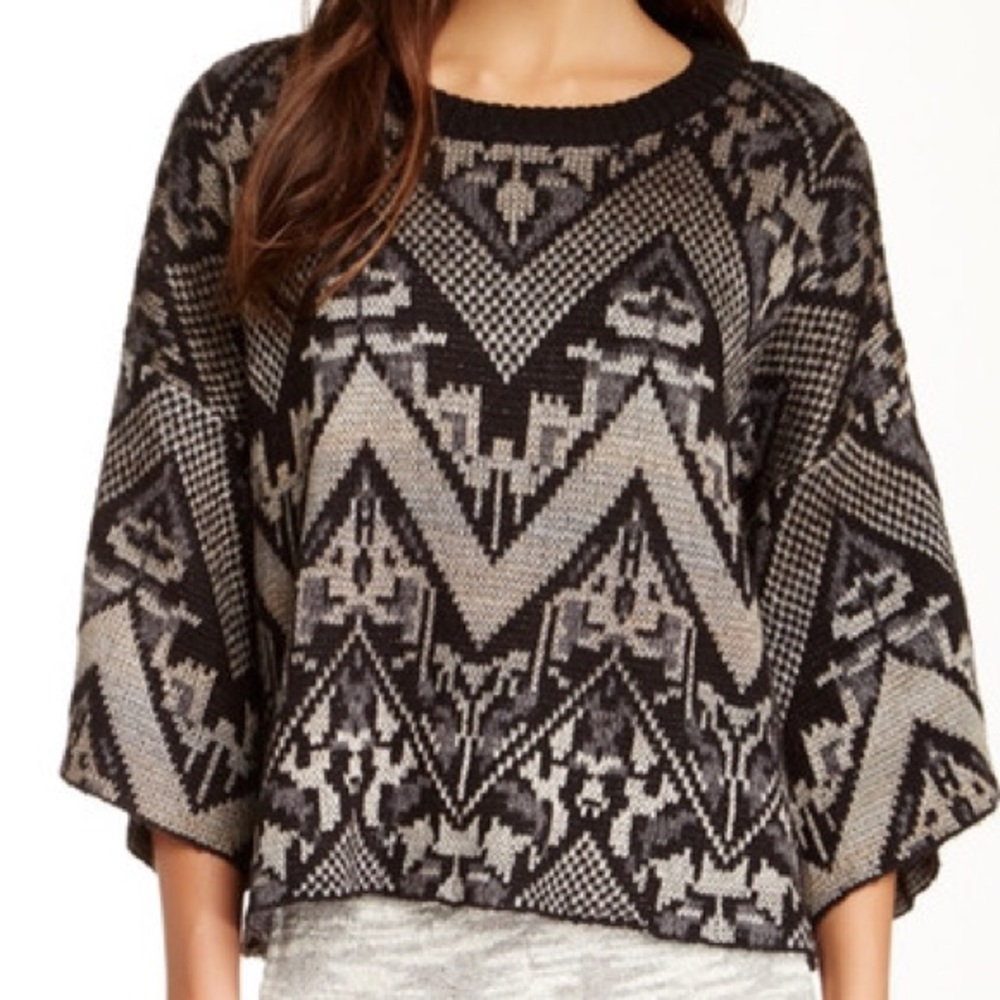 Free People Superstar Pullover Sweater