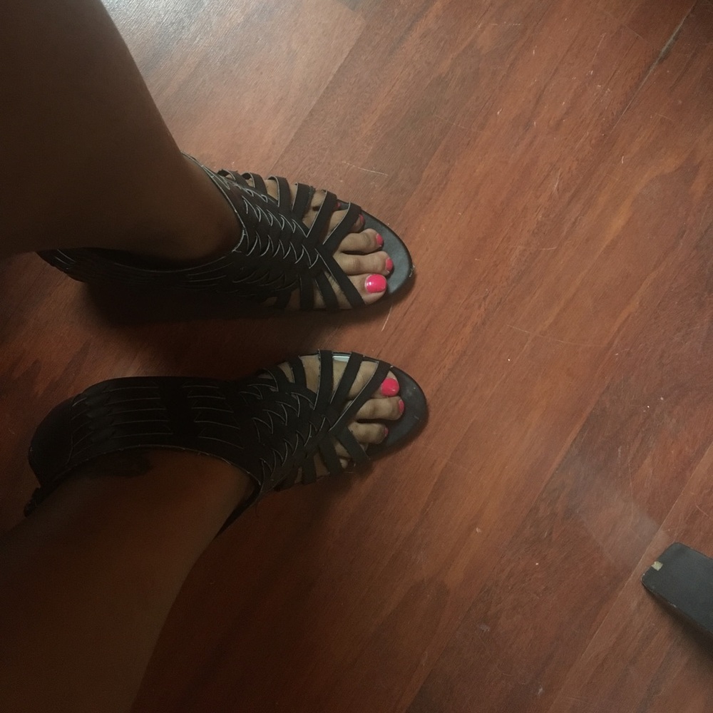 Wedge sandals - Picture 3 of 4