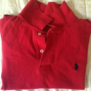 U.S. POLO ASSN. Red Polo shirt