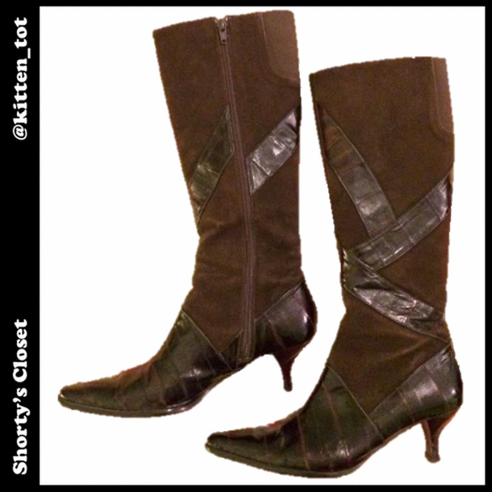 DONATED! EUC comfy tall pointy-toe boots