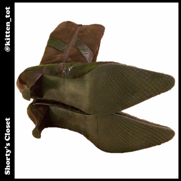 DONATED! EUC comfy tall pointy-toe boots - Picture 4 of 4