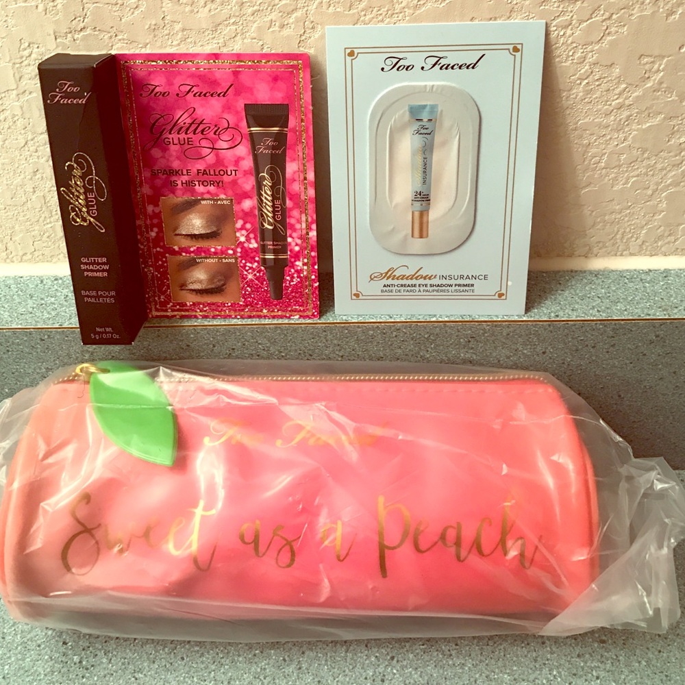 Limited Edition Too Faced Sweet Peach bag