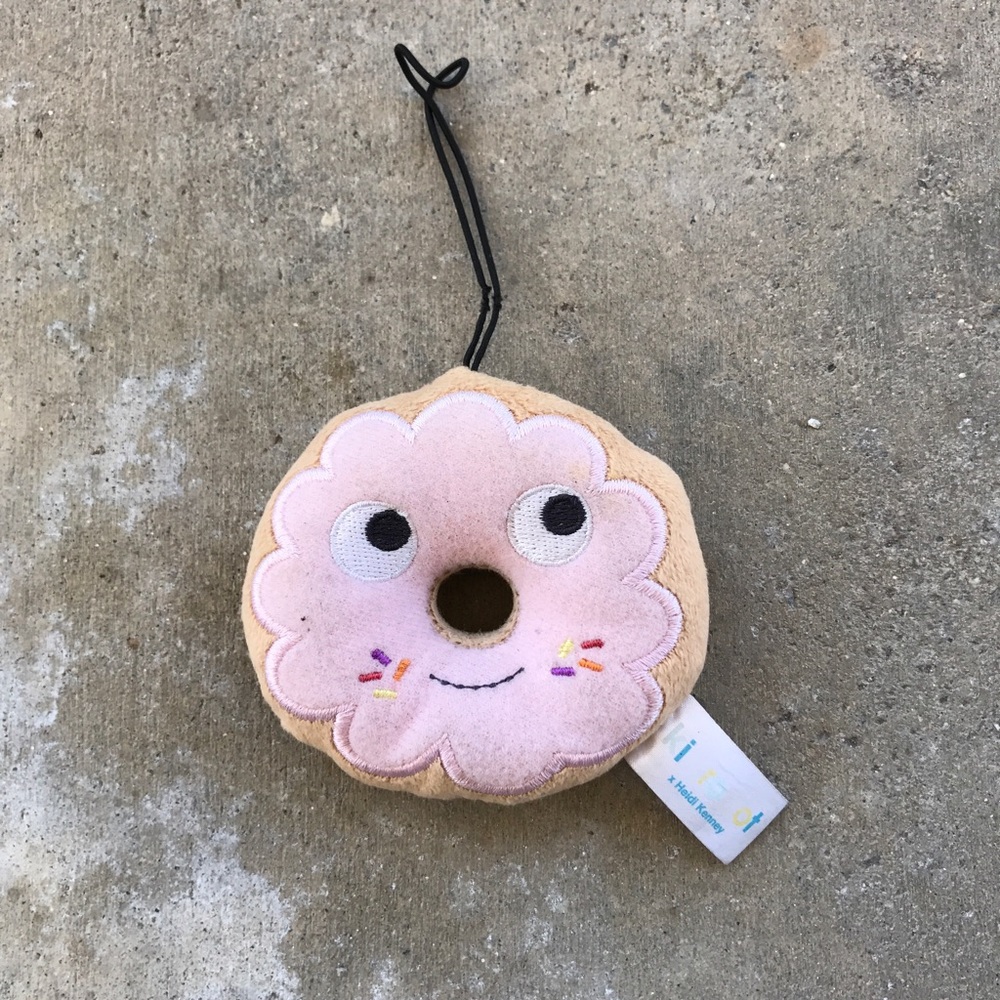 Kid robot Pink Donut Plush Ornament