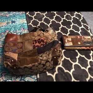Used Coach Animal Print