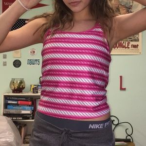 Adidas embroidered workout top