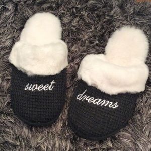 Sweet dreams.Victoria secret house shoes.