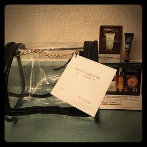 Ariana Grande Fragrance cosmetic bag