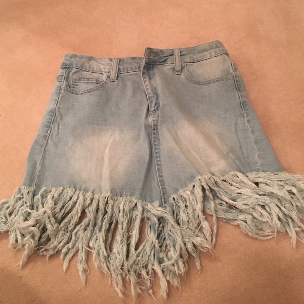 Fringe skirt