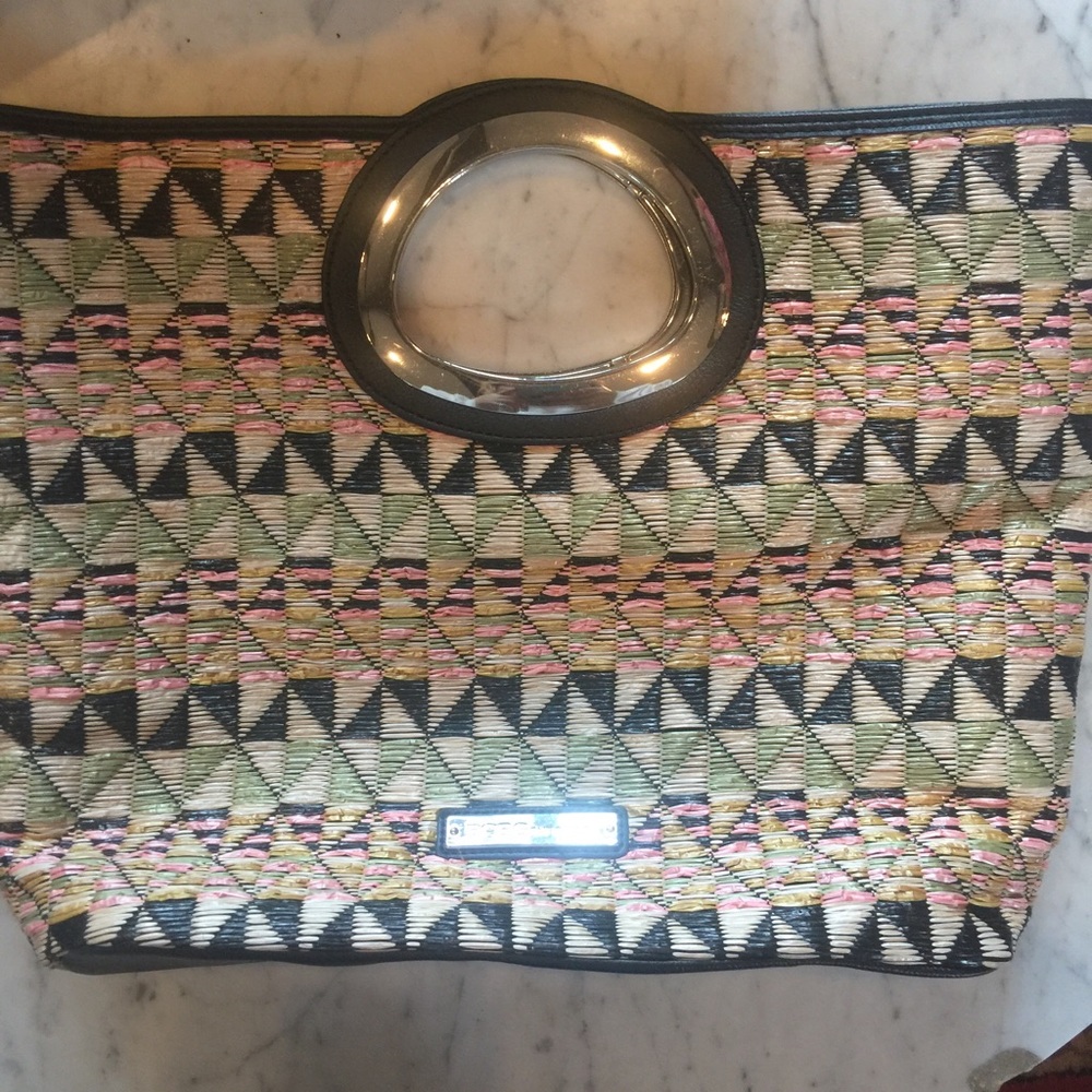 BCBGeneration straw tote