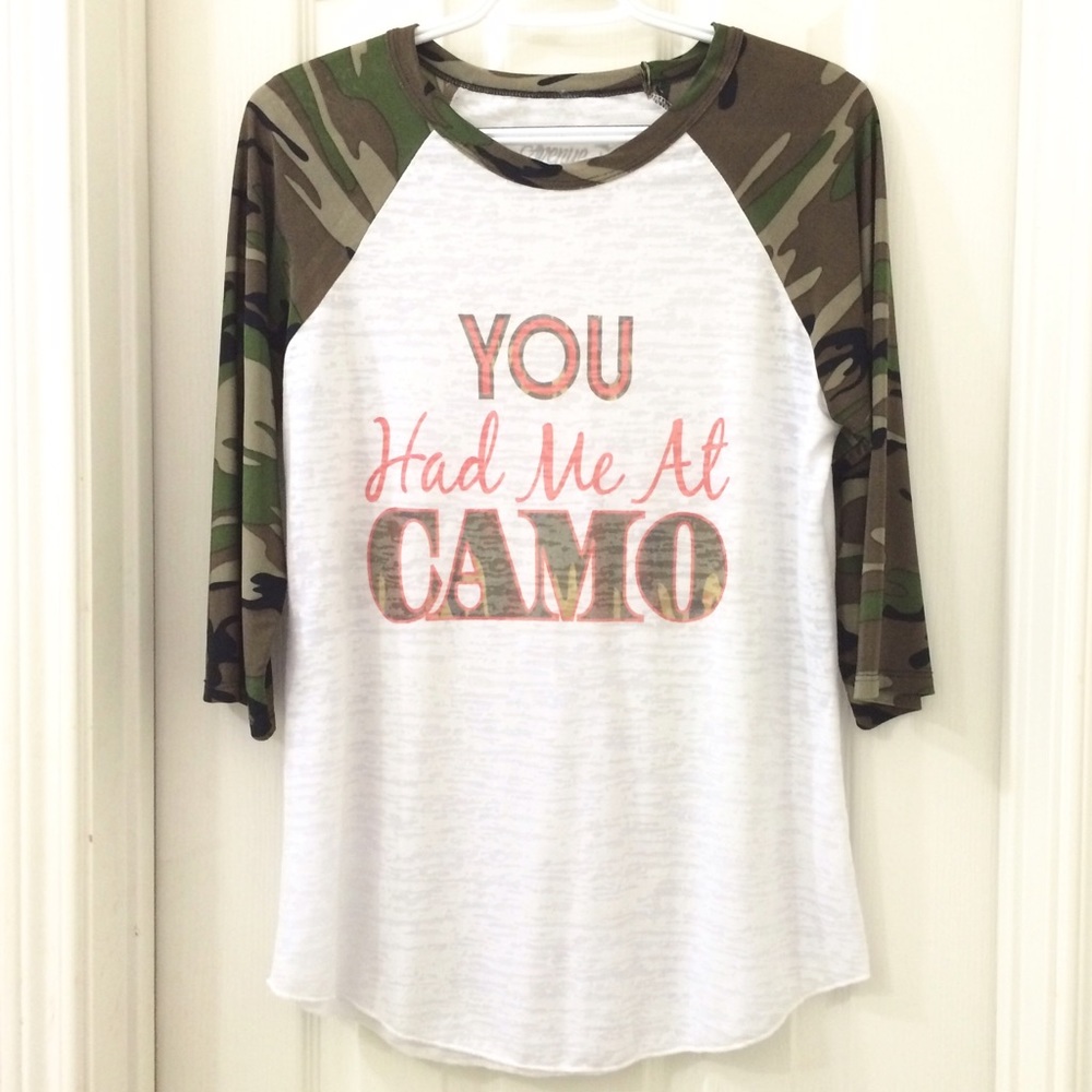 Camo Raglan
