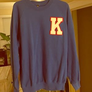 Johann Earl Letterman Sweatshirt - ASOS - letter K